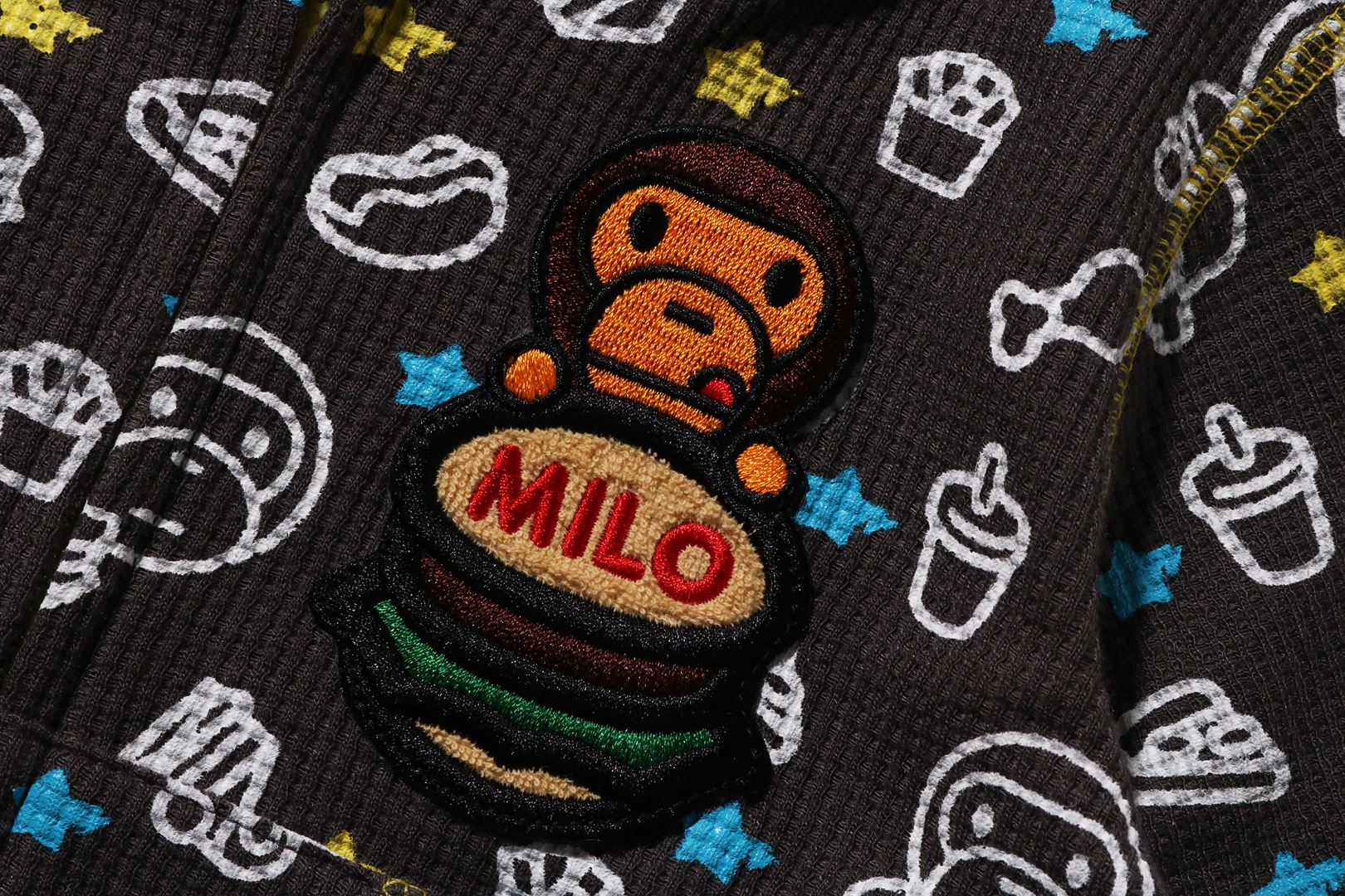 BABY MILO JUNK FOOD ZIP HOODIE – uk.bape.com