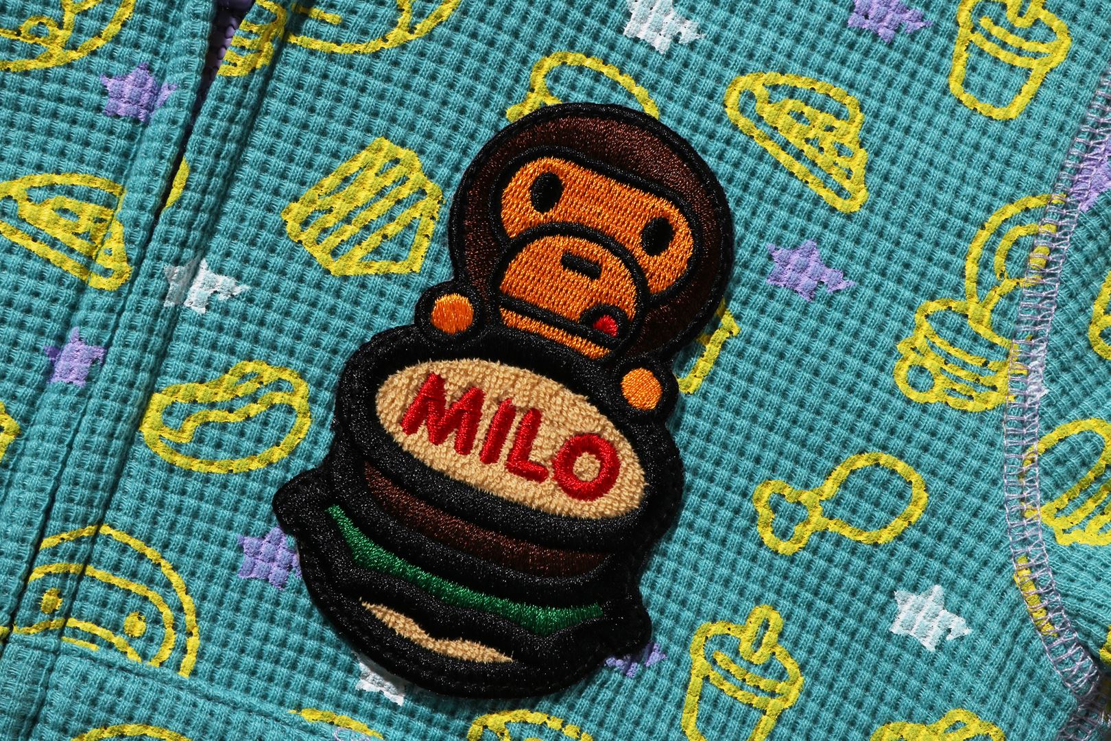 BABY MILO JUNK FOOD ZIP HOODIE – uk.bape.com