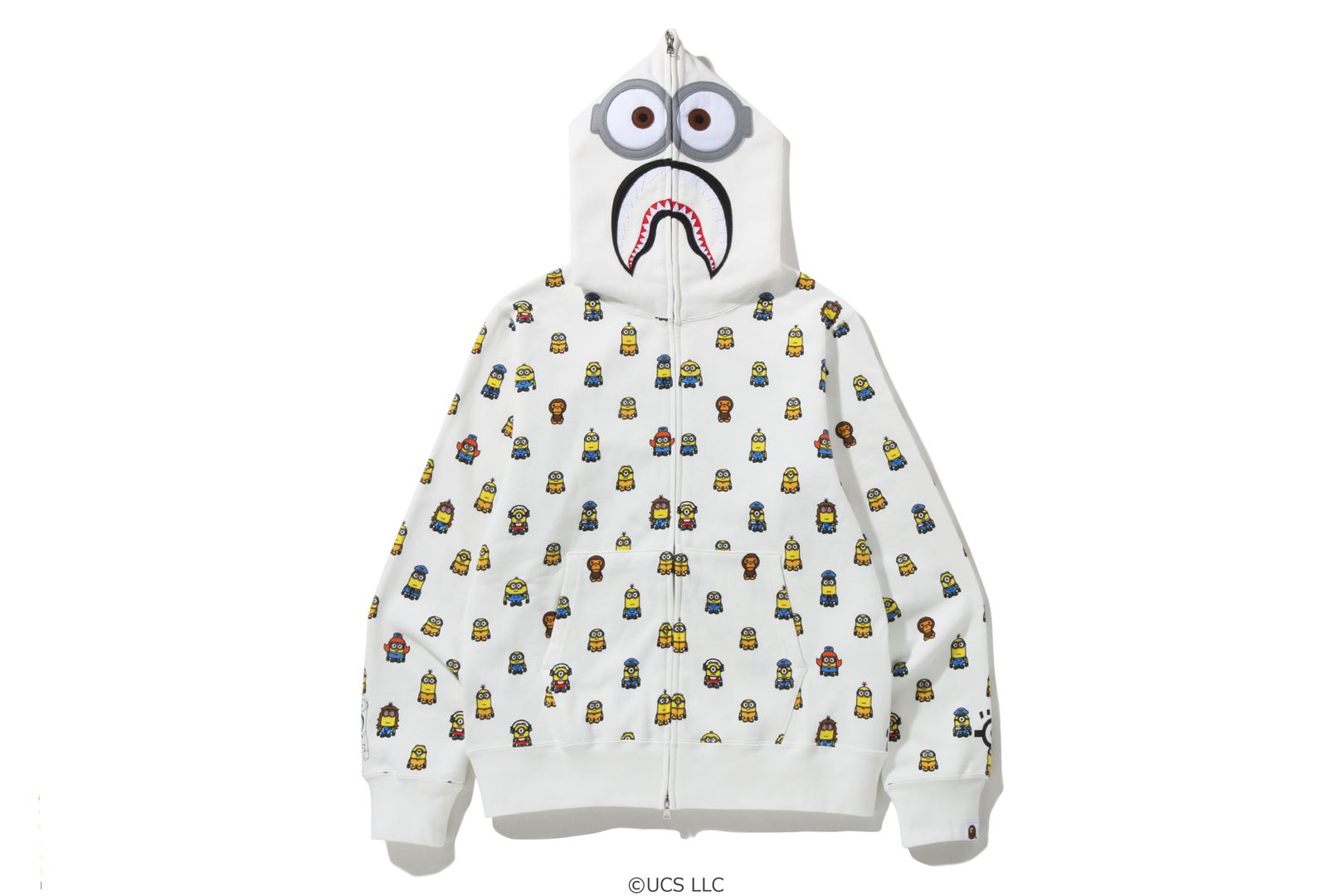 BAPE® X MINIONS SHARK FULL ZIP HOODIE – uk.bape.com