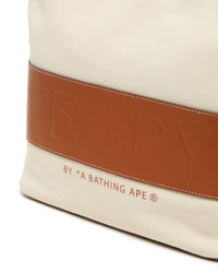 BAPY CHAIN HANDLE CANVAS TOTE