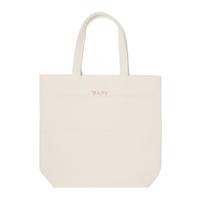BAPY EMBROIDERED TOTE BAG