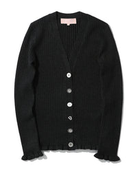 BAPY FITTED CARDIGAN