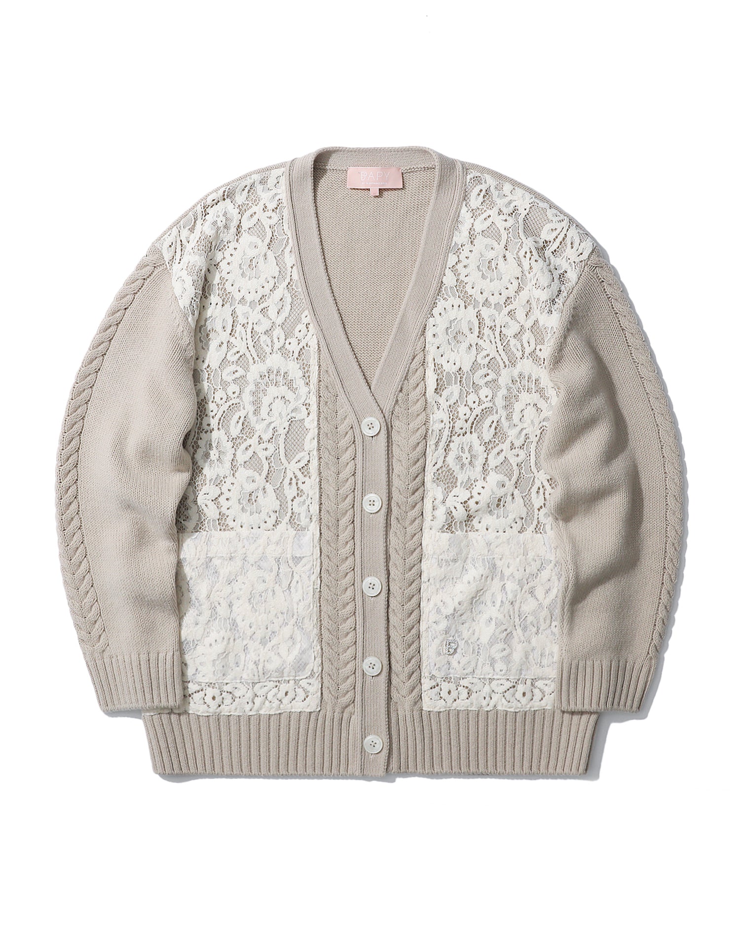 BAPY LACE CARDIGAN