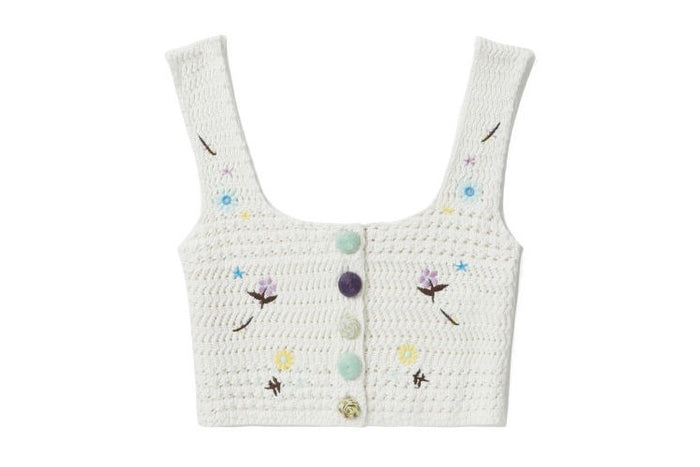BAPY KNITTED BUTTON TOP