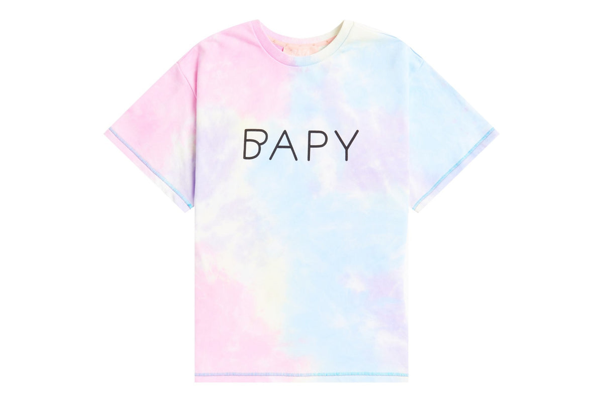 Bapy Brand BAPY® Tie-dye logo tee | Bape official website – uk.bape.com