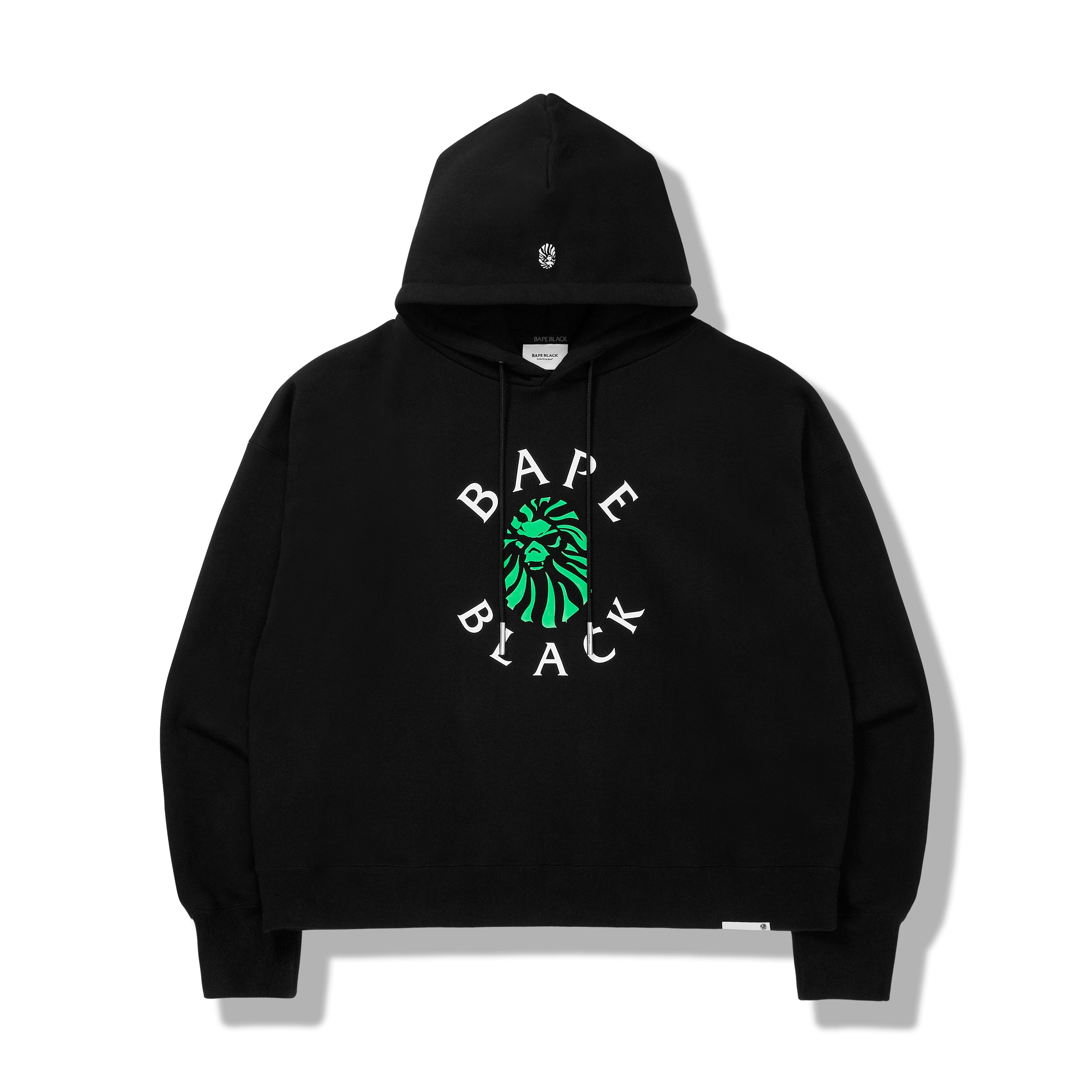 BAPE BLACK COLLEGE OVERSIZED PULLOVER HOODIE – uk.bape.com