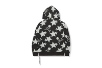 MM BAPE STA PATTERN RELAXED FULL ZIP HOODIE