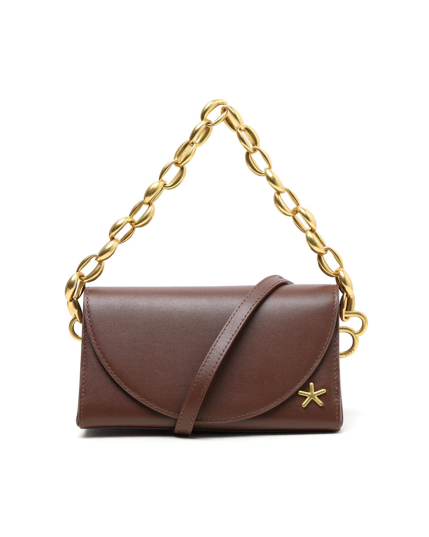 BAPY TWO TONE CHAIN TRIANGLE BAG uk.bape